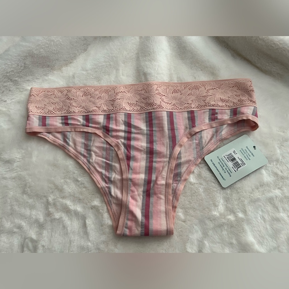 NWT Tommy John SS Lace Waist Cheeky
